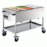 Bain Marie Wagen Speisenwärmer